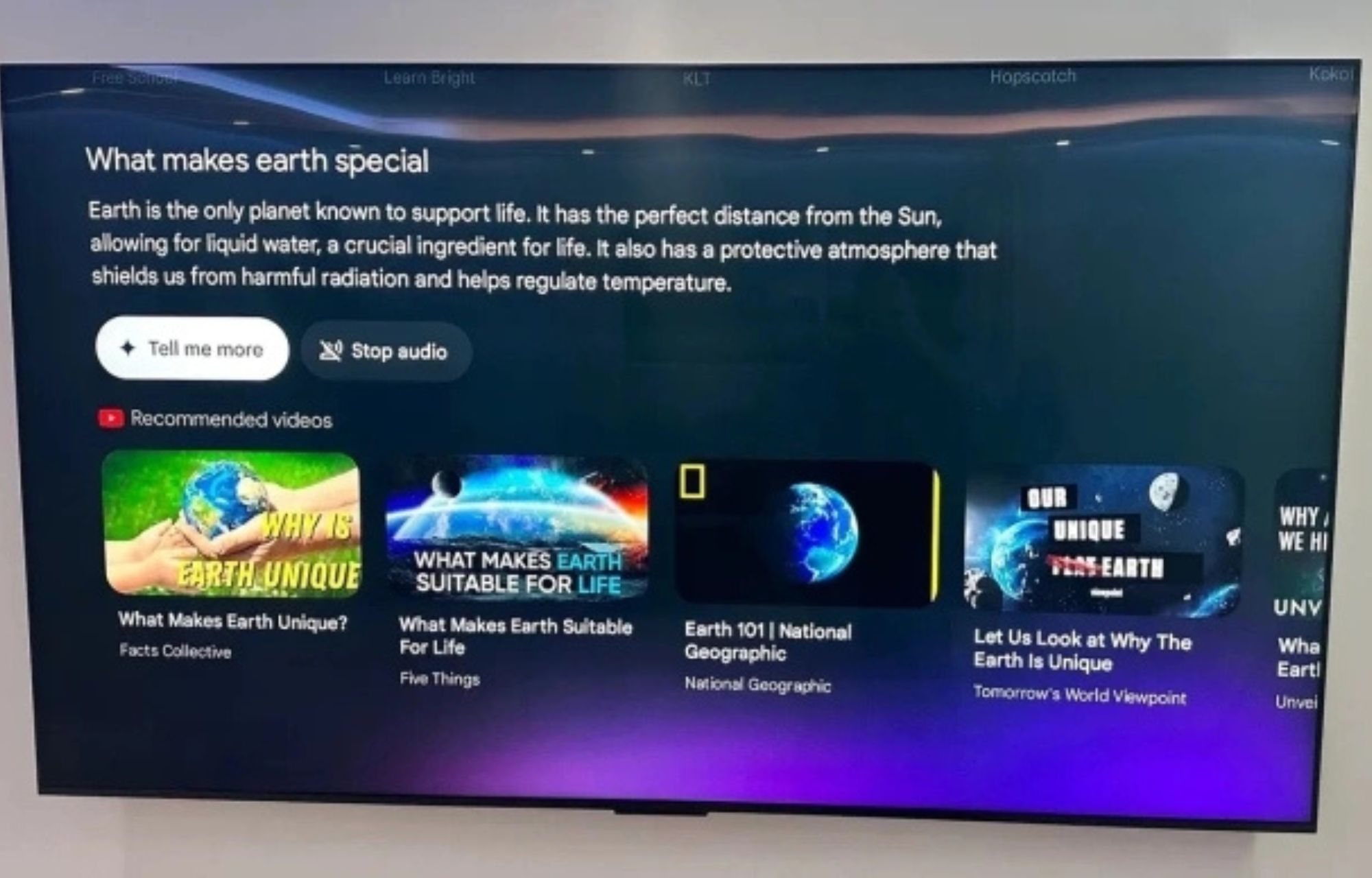 mẫu Google TV